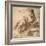 A Saint Reading in the Desert-Guercino (Giovanni Francesco Barbieri)-Framed Giclee Print