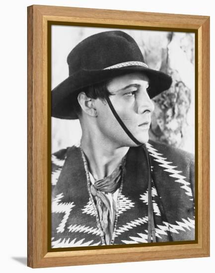 A Sainted Devil, Rudolph Valentino, 1924-null-Framed Stretched Canvas