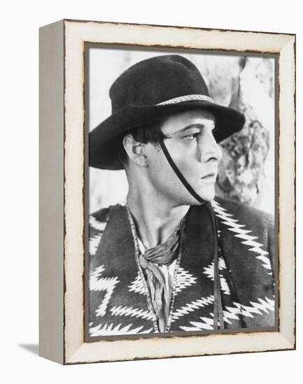 A Sainted Devil, Rudolph Valentino, 1924-null-Framed Stretched Canvas