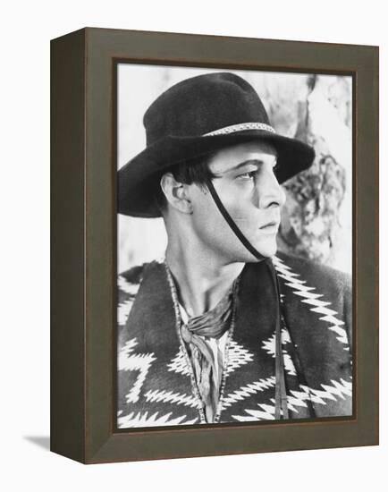 A Sainted Devil, Rudolph Valentino, 1924-null-Framed Stretched Canvas