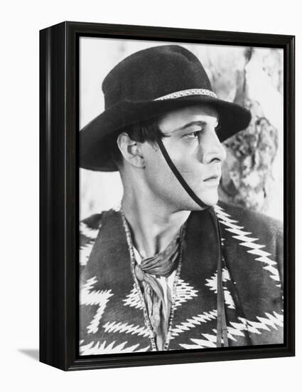 A Sainted Devil, Rudolph Valentino, 1924-null-Framed Stretched Canvas