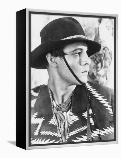 A Sainted Devil, Rudolph Valentino, 1924-null-Framed Stretched Canvas