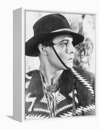 A Sainted Devil, Rudolph Valentino, 1924-null-Framed Stretched Canvas