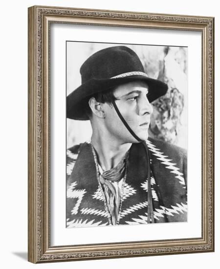 A Sainted Devil, Rudolph Valentino, 1924-null-Framed Photo