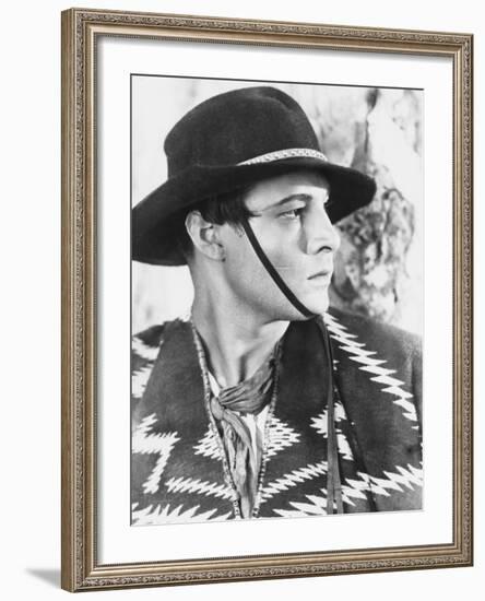 A Sainted Devil, Rudolph Valentino, 1924-null-Framed Photo