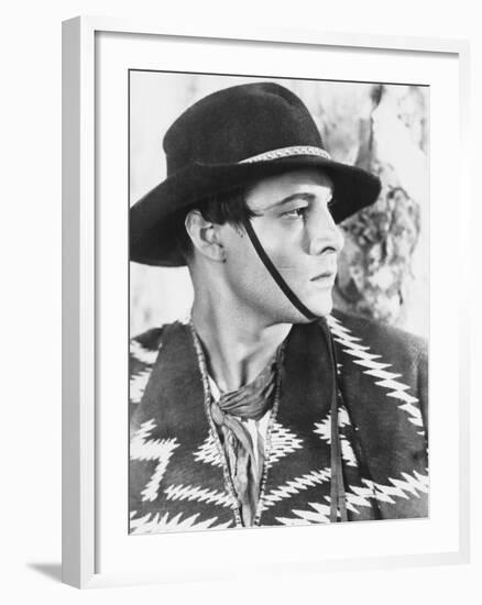 A Sainted Devil, Rudolph Valentino, 1924-null-Framed Photo