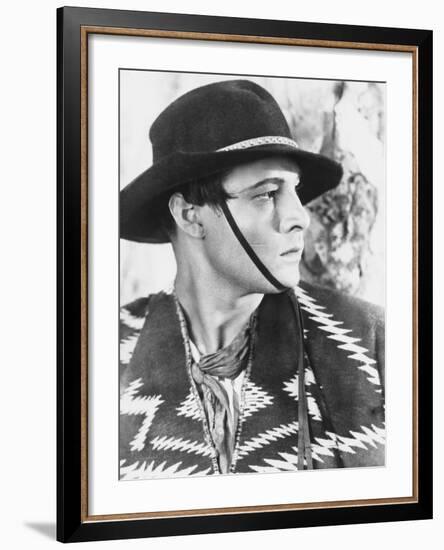 A Sainted Devil, Rudolph Valentino, 1924-null-Framed Photo