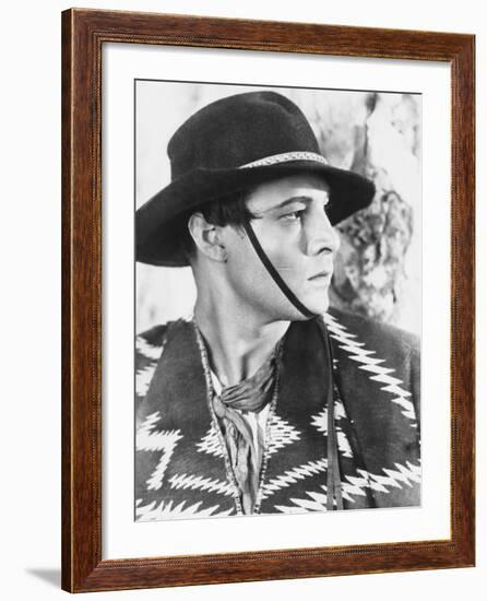 A Sainted Devil, Rudolph Valentino, 1924-null-Framed Photo