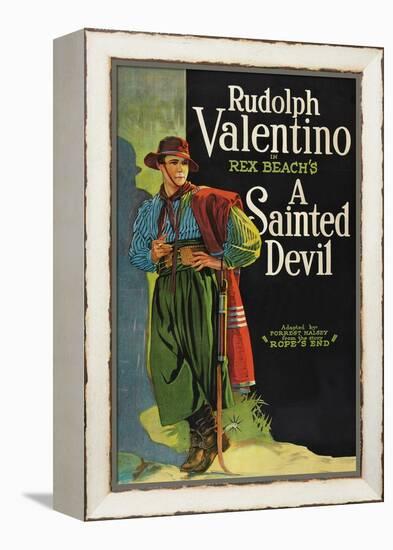 A Sainted Devil-null-Framed Stretched Canvas