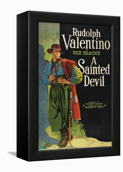 A Sainted Devil-null-Framed Stretched Canvas