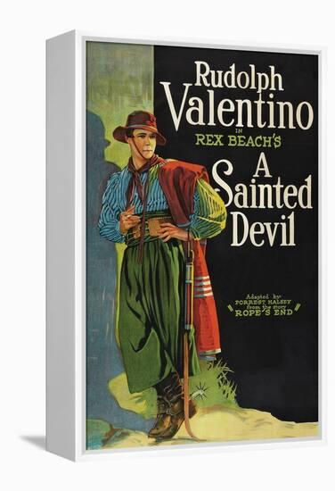 A Sainted Devil-null-Framed Stretched Canvas