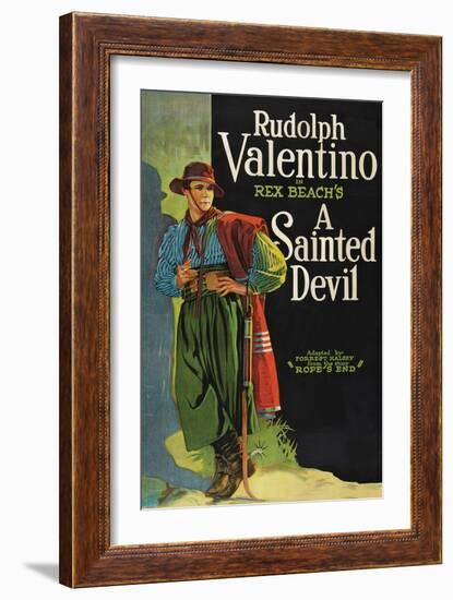 A Sainted Devil-null-Framed Art Print