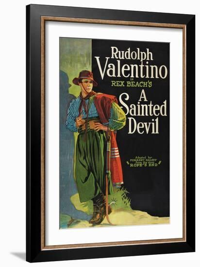 A Sainted Devil-null-Framed Art Print