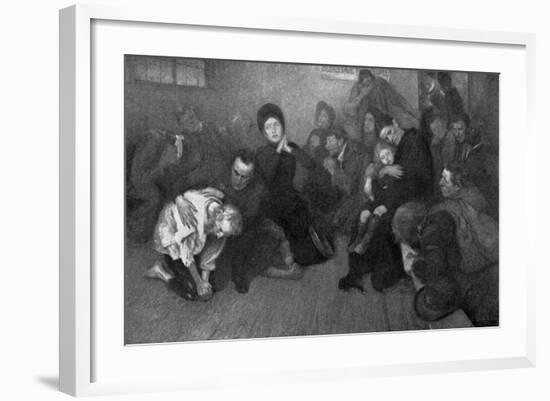 A Salvation Army Shelter, 1898-E Borough Johnson-Framed Giclee Print