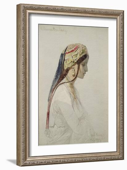 A Samaritan Lady, 1859-Carl Haag-Framed Giclee Print