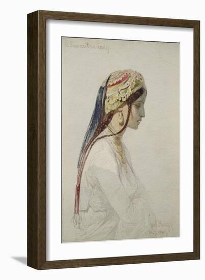 A Samaritan Lady, 1859-Carl Haag-Framed Giclee Print