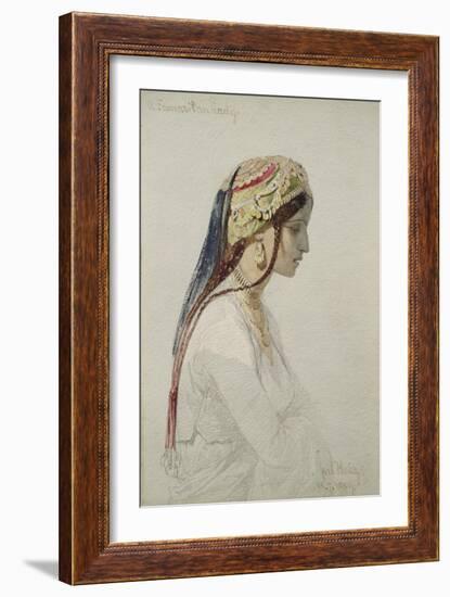 A Samaritan Lady, 1859-Carl Haag-Framed Giclee Print