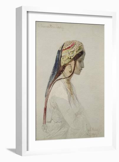 A Samaritan Lady, 1859-Carl Haag-Framed Giclee Print