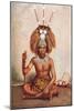 A Samoan chief in full ceremonial costume, 1902-Thomas Andrew-Mounted Giclee Print