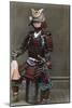 A Samurai in Armour, Japan, 1882-Felice Beato-Mounted Giclee Print