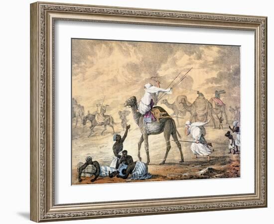 'A Sand Wind on the Desert', 1821-Denis Dighton-Framed Giclee Print
