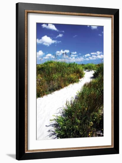 A Sandy Pathway II-Alan Hausenflock-Framed Photographic Print