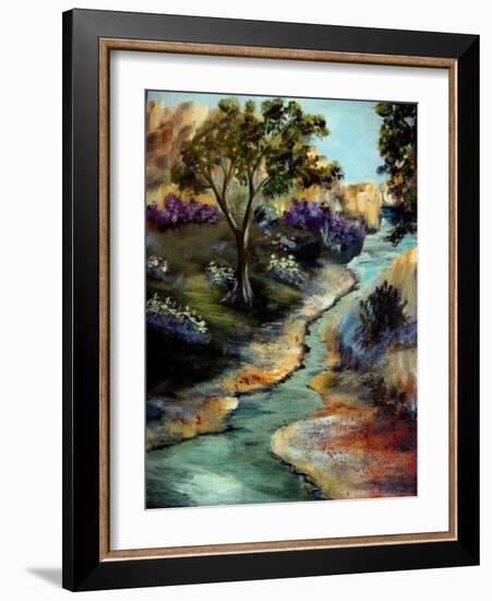 A Sandy Place To Rest II-Ruth Palmer-Framed Art Print