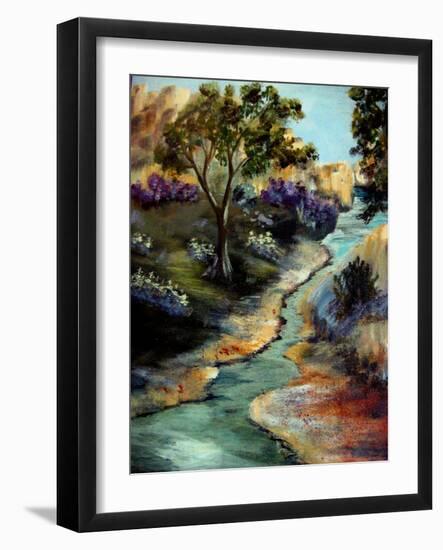 A Sandy Place To Rest II-Ruth Palmer-Framed Art Print