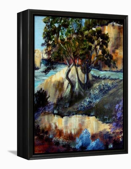 A Sandy Place To Rest-Ruth Palmer-Framed Stretched Canvas