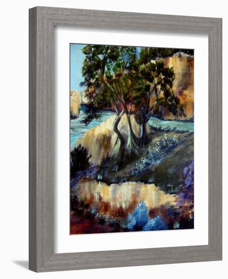 A Sandy Place To Rest-Ruth Palmer-Framed Art Print