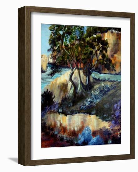 A Sandy Place To Rest-Ruth Palmer-Framed Art Print