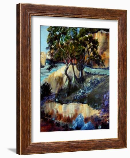 A Sandy Place To Rest-Ruth Palmer-Framed Art Print