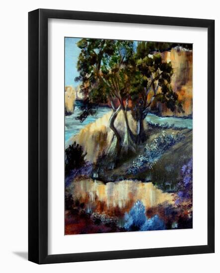 A Sandy Place To Rest-Ruth Palmer-Framed Art Print