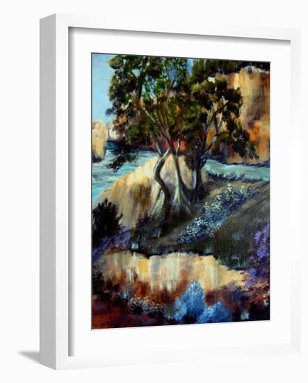 A Sandy Place To Rest-Ruth Palmer-Framed Art Print