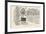 A Satirical Banknote: Crime, Punishment and Protest, 1819-George Cruikshank-Framed Giclee Print