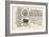 A Satirical Banknote: Crime, Punishment and Protest, 1819-George Cruikshank-Framed Giclee Print