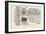 A Satirical Banknote: Crime, Punishment and Protest, 1819-George Cruikshank-Framed Giclee Print