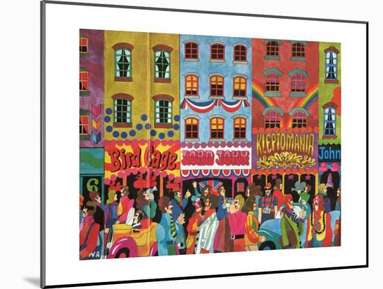 A Saturday Morning 3, from 'Carnaby Street' by Tom Salter, 1970-Malcolm English-Mounted Giclee Print