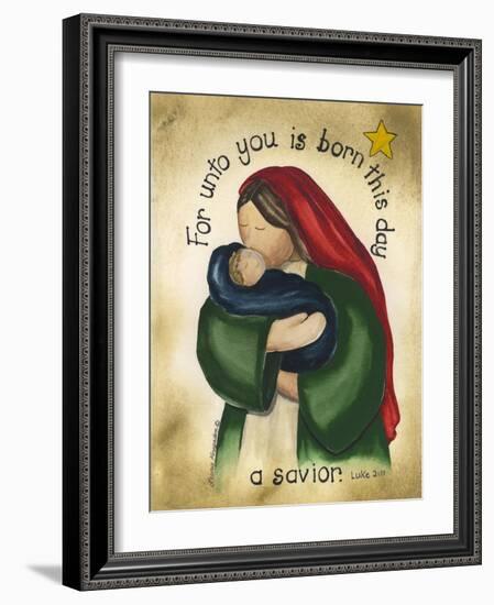 A Savior-Laurie Korsgaden-Framed Art Print