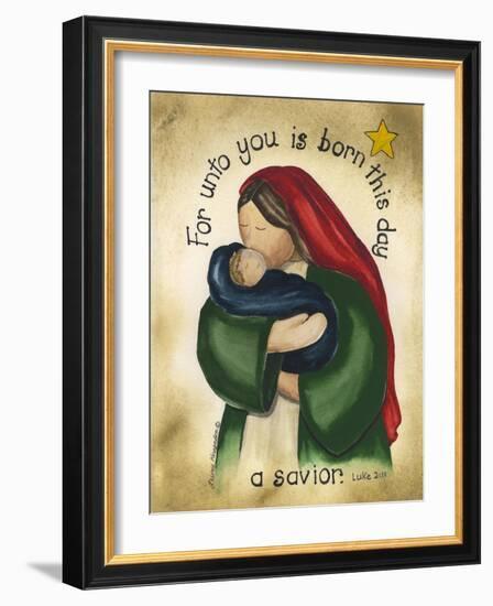 A Savior-Laurie Korsgaden-Framed Art Print