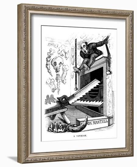 A Sawrian, 1836-John Scott-Framed Giclee Print