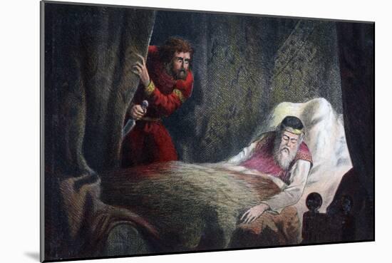 A Scene from 'Macbeth, C17th Century-null-Mounted Giclee Print