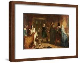 A Scene from 'The Lady of the Lake'-Alexander Johnston-Framed Giclee Print
