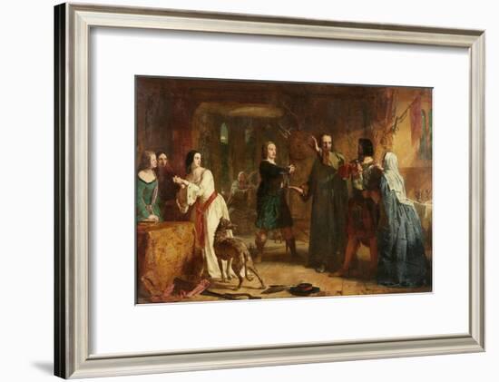 A Scene from 'The Lady of the Lake'-Alexander Johnston-Framed Giclee Print