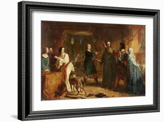 A Scene from 'The Lady of the Lake'-Alexander Johnston-Framed Giclee Print