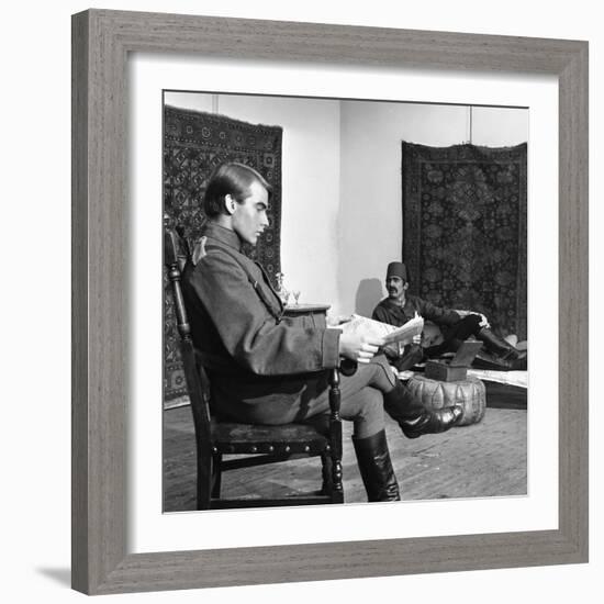 A Scene from the Terence Rattigan Play, Ross, Worksop College, Nottinghamshire, 1963-Michael Walters-Framed Photographic Print