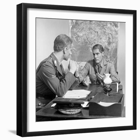 A Scene from the Terence Rattigan Play, Ross, Worksop College, Nottinghamshire, 1963-Michael Walters-Framed Photographic Print