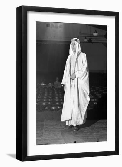 A Scene from the Terence Rattigan Play, Ross, Worksop College, Nottinghamshire, 1963-Michael Walters-Framed Photographic Print