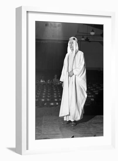 A Scene from the Terence Rattigan Play, Ross, Worksop College, Nottinghamshire, 1963-Michael Walters-Framed Photographic Print