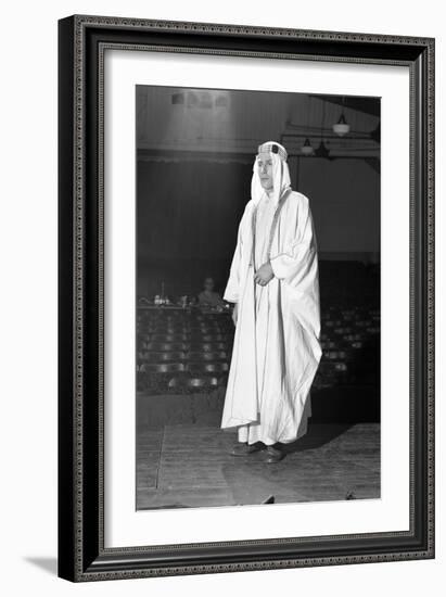 A Scene from the Terence Rattigan Play, Ross, Worksop College, Nottinghamshire, 1963-Michael Walters-Framed Photographic Print